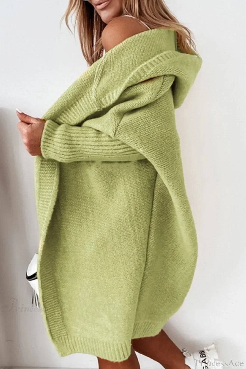 Strickjacke mit Colourblock-Design und Reverskragen