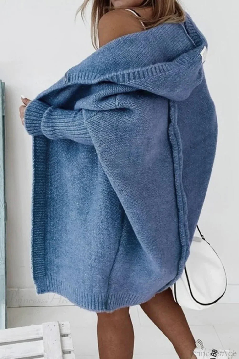 Strickjacke mit Colourblock-Design und Reverskragen