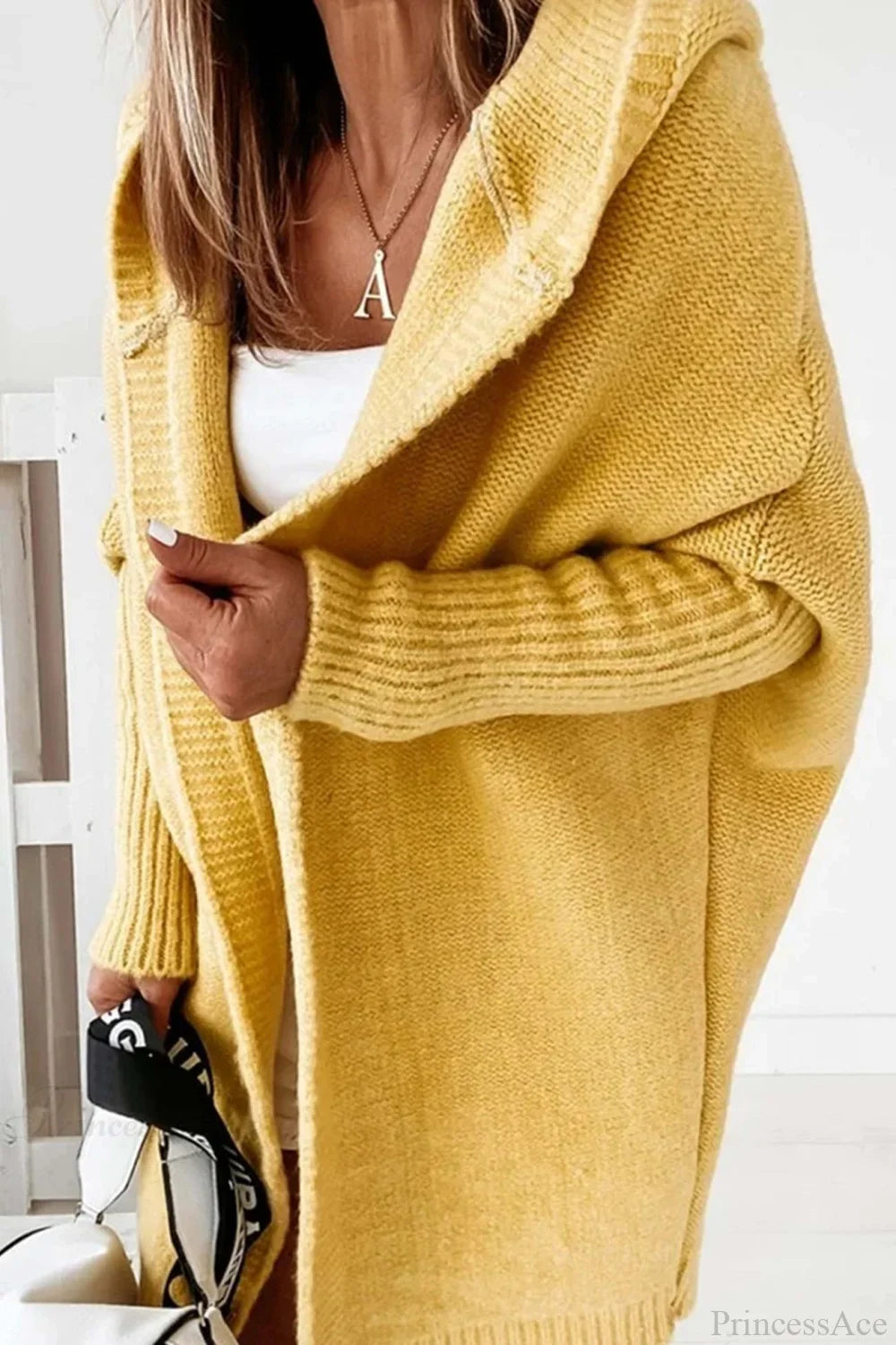 Strickjacke mit Colourblock-Design und Reverskragen