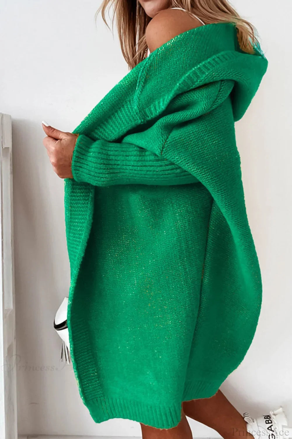 Strickjacke mit Colourblock-Design und Reverskragen