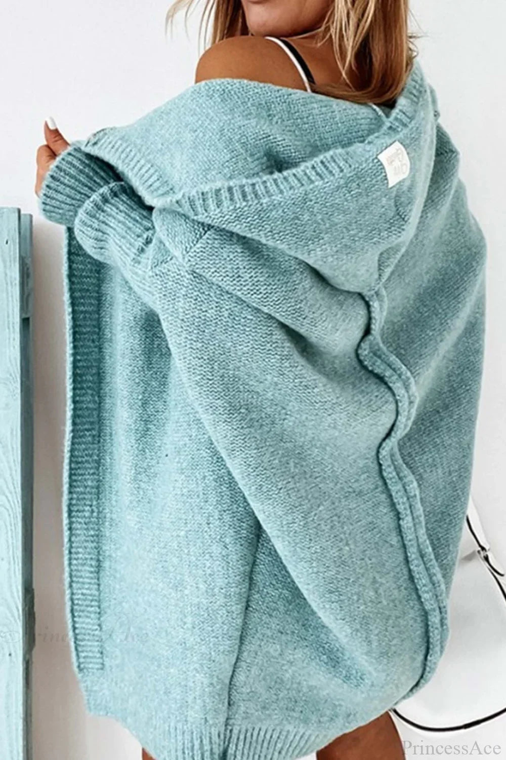 Strickjacke mit Colourblock-Design und Reverskragen