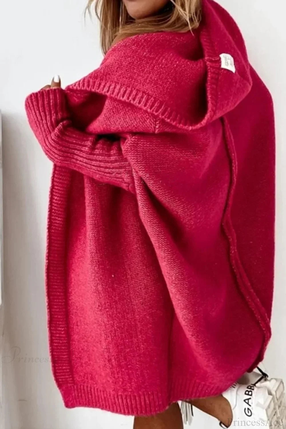 Strickjacke mit Colourblock-Design und Reverskragen