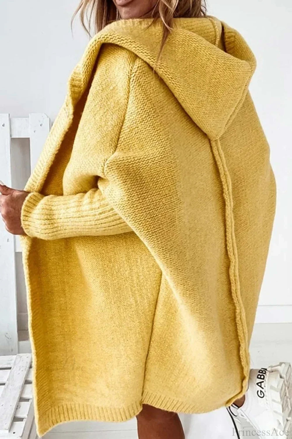 Strickjacke mit Colourblock-Design und Reverskragen