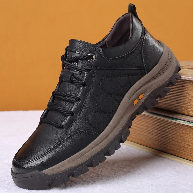 Herren Wasserdichte Orthopädische Lederschuhe