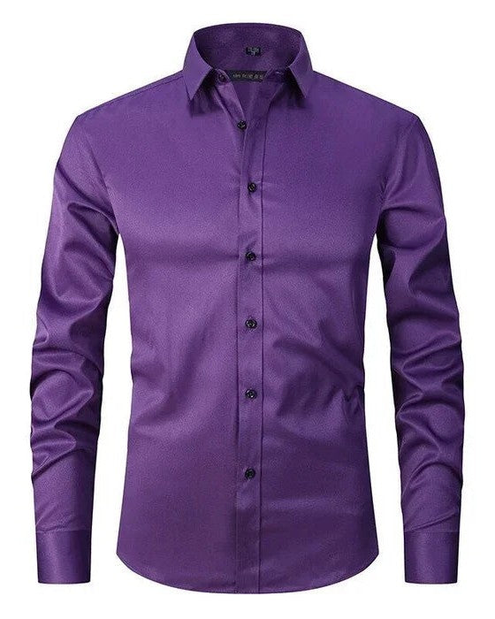 Schnelltrocknendes Herren Businesshemd mit Slim Fit