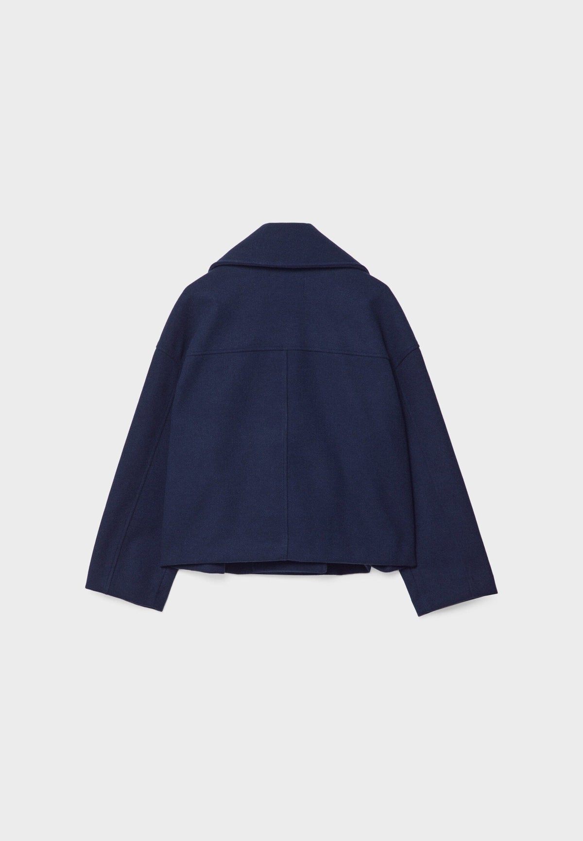 Kurze Zweireihige Damen Jacke mit Lockerem Schnitt