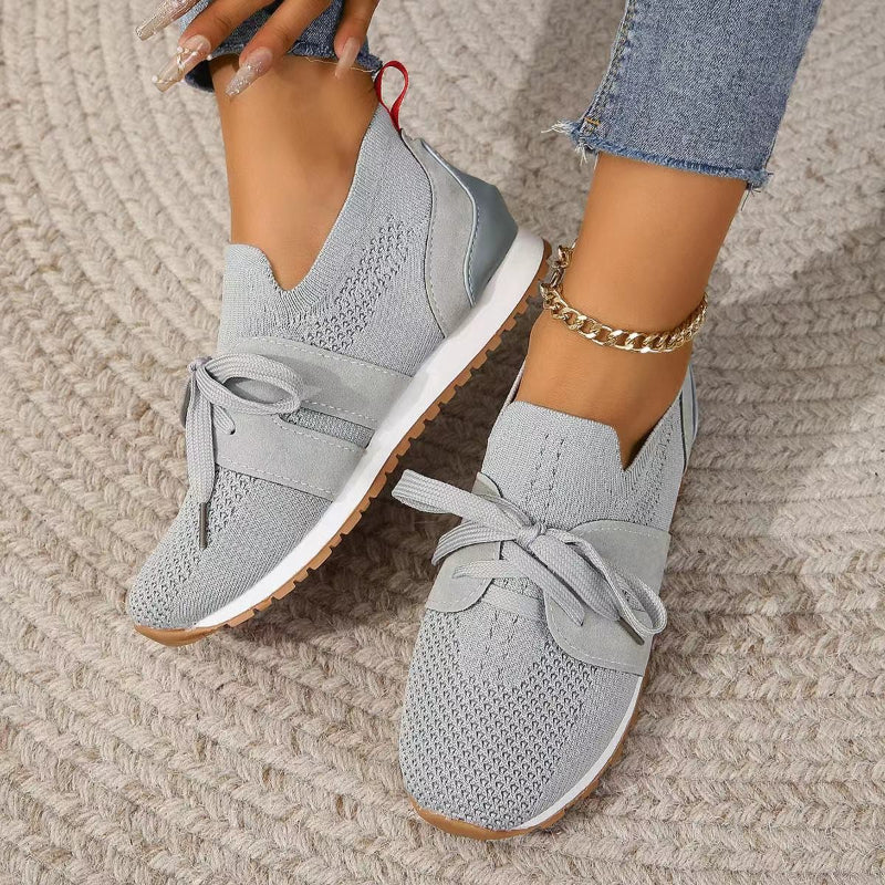 Orthopädische Damen Mesh Sneaker Mit Dämpfung