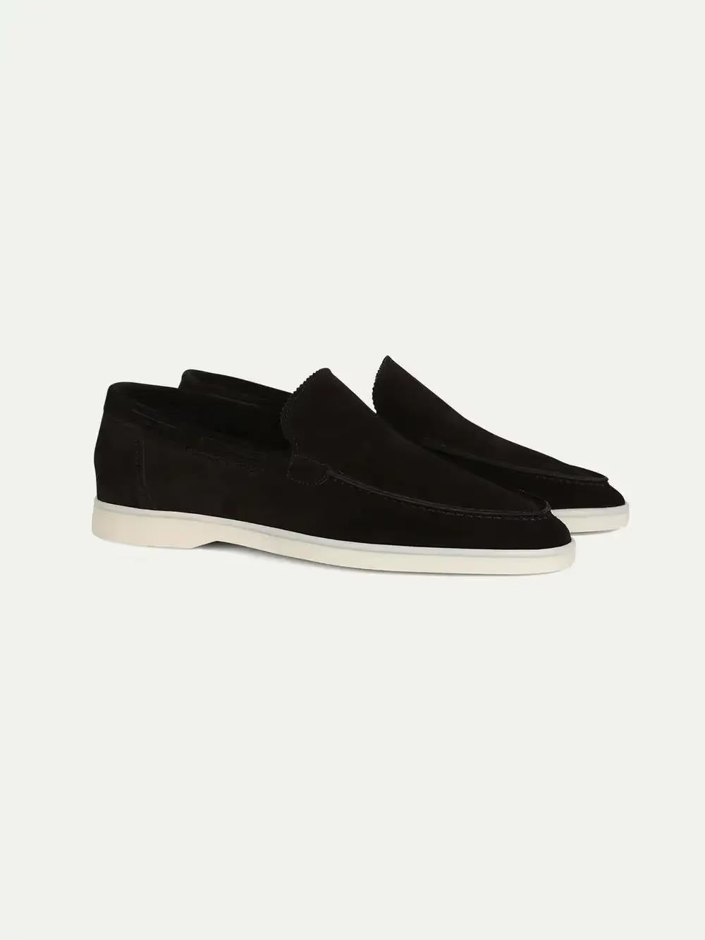 Herren Wildleder Loafer mit Elastikpaneelen Slip-On