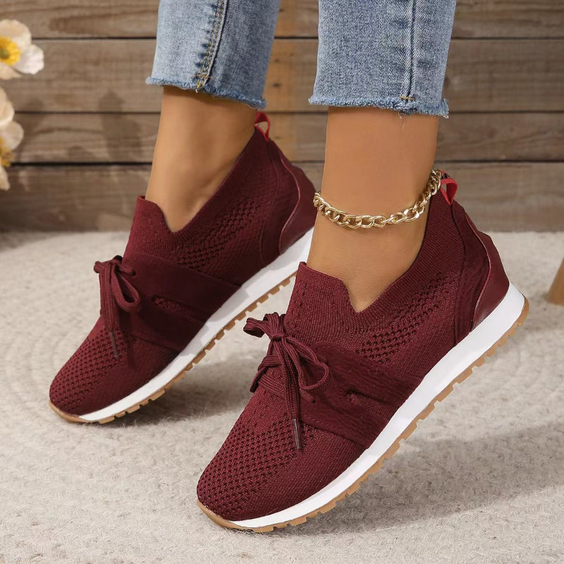 Orthopädische Damen Mesh Sneaker Mit Dämpfung