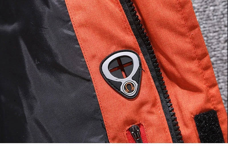 Parka d'hiver matelassé pour homme avec capuche réglable