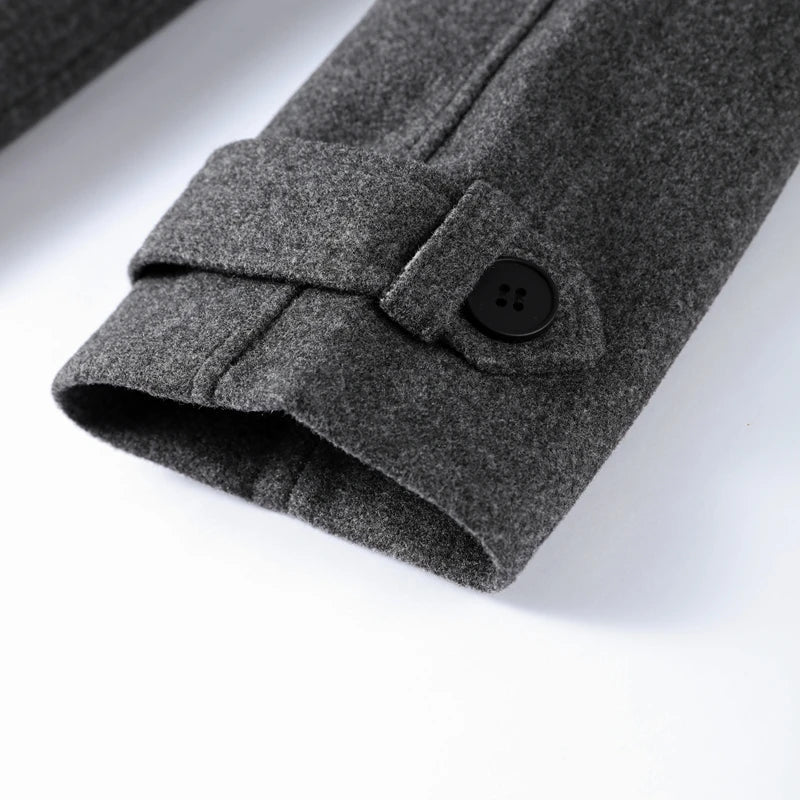 Eleanor | Wool Blend Longline Trench Coat