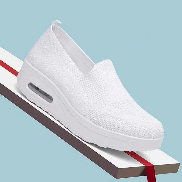 Orthopädische Schlupf-Sneaker mit Fersenluftkissen für Damen
