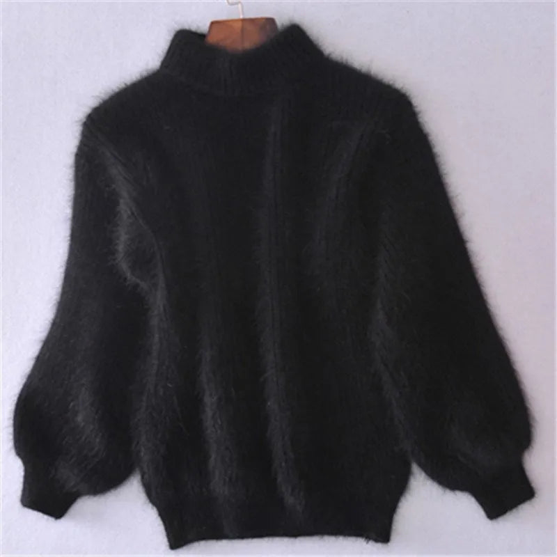Locker Gestrickter Damen Pullover Im Vintage Look