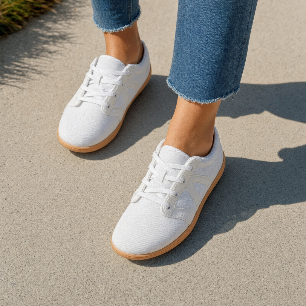 Alltags-Barfusssneaker mit breiter Zehenbox für Damen und Herren