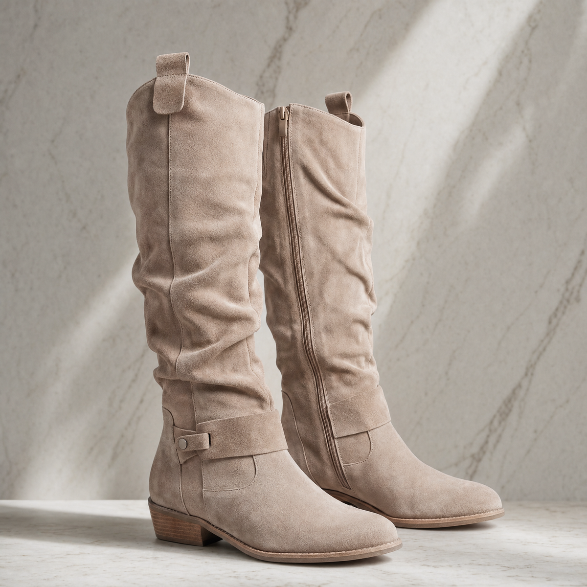 Orthopädische Komfort-Stiefel mit runder Spitze