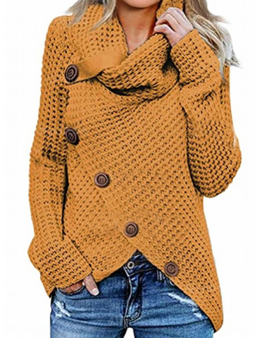 Damen Wintershirt Langarm Mit Rundhals