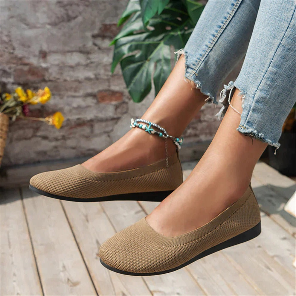 Orthopädische Slip-on Schuhe mit Fussbett und Memory-Schaum