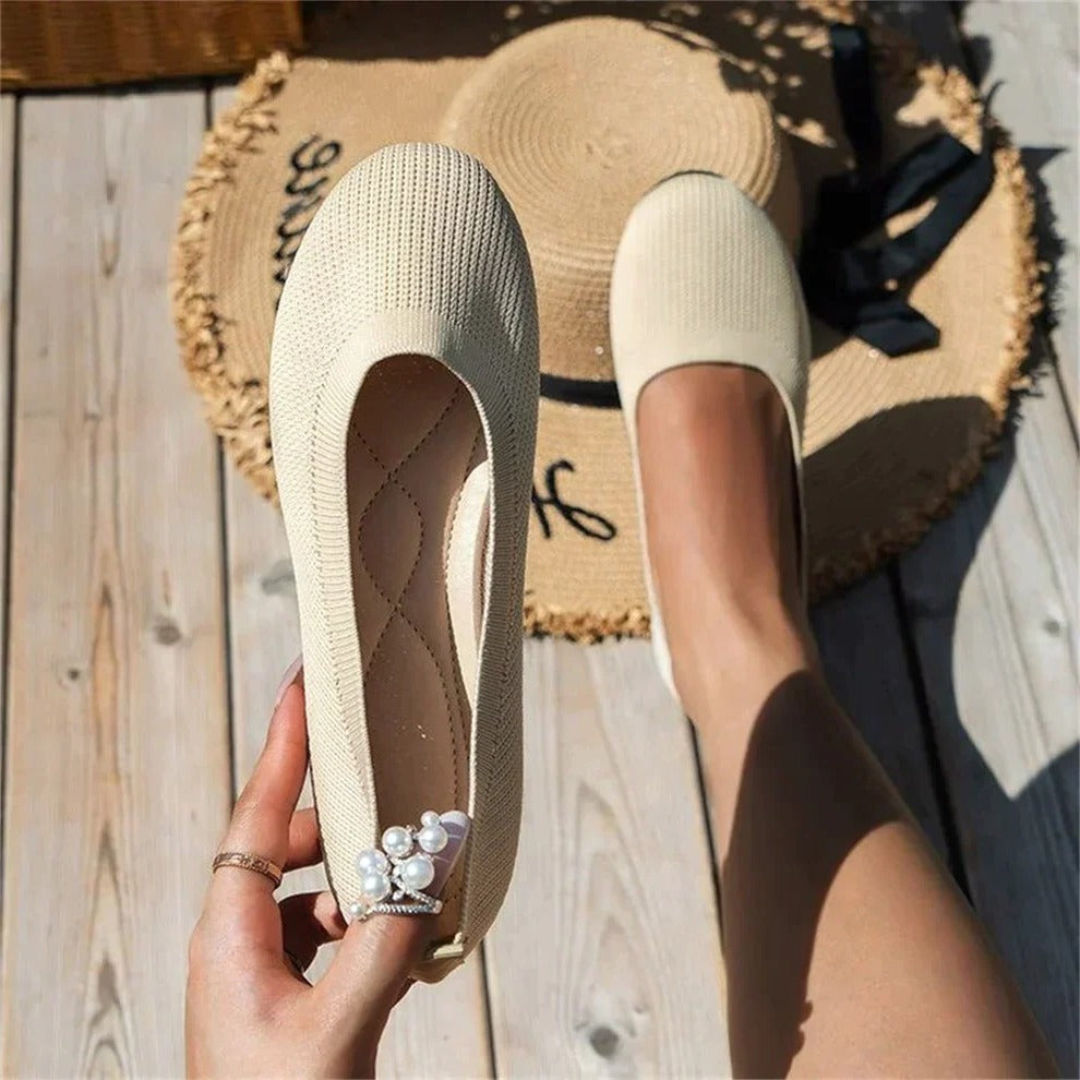 Orthopädische Slip-on Schuhe mit Fussbett und Memory-Schaum