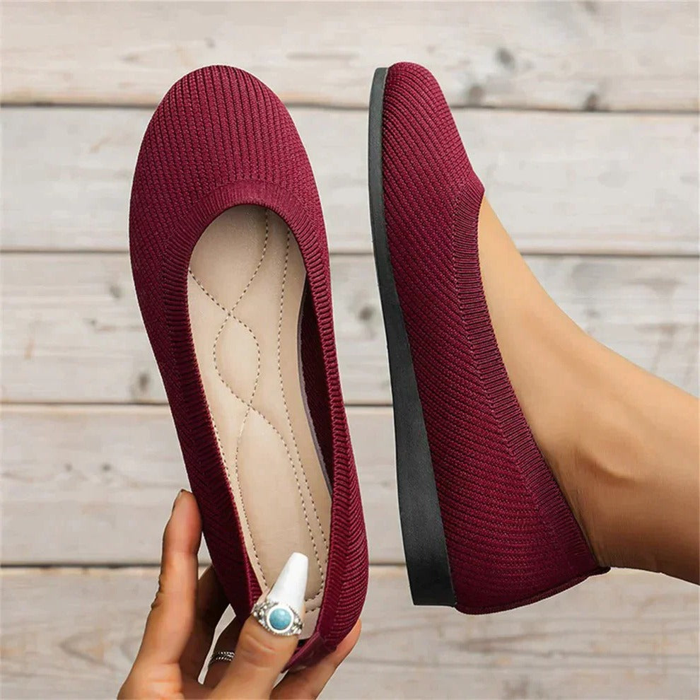 Orthopädische Slip-on Schuhe mit Fussbett und Memory-Schaum