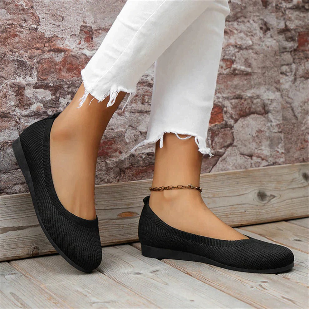 Orthopädische Slip-on Schuhe mit Fussbett und Memory-Schaum