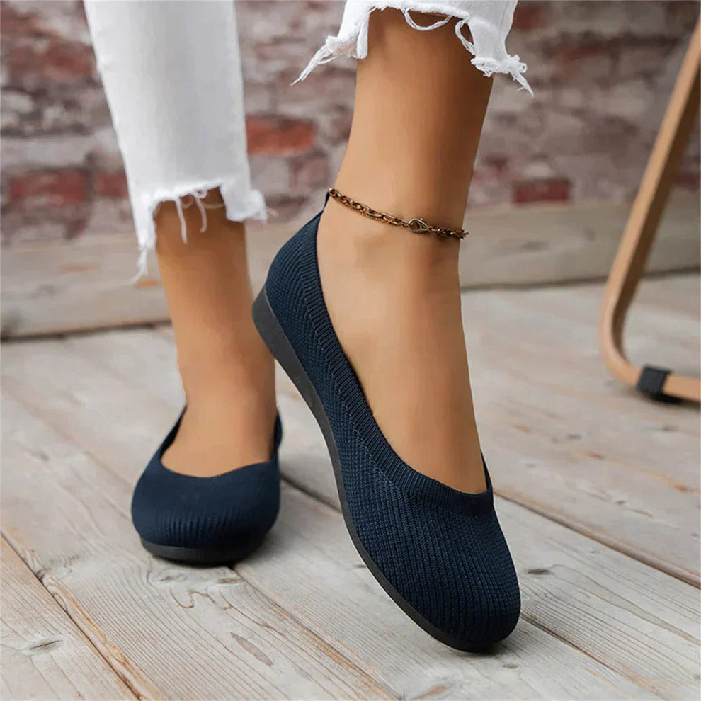 Orthopädische Slip-on Schuhe mit Fussbett und Memory-Schaum