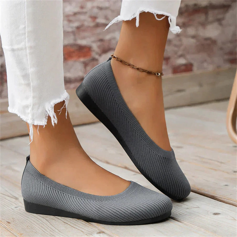 Orthopädische Slip-on Schuhe mit Fussbett und Memory-Schaum