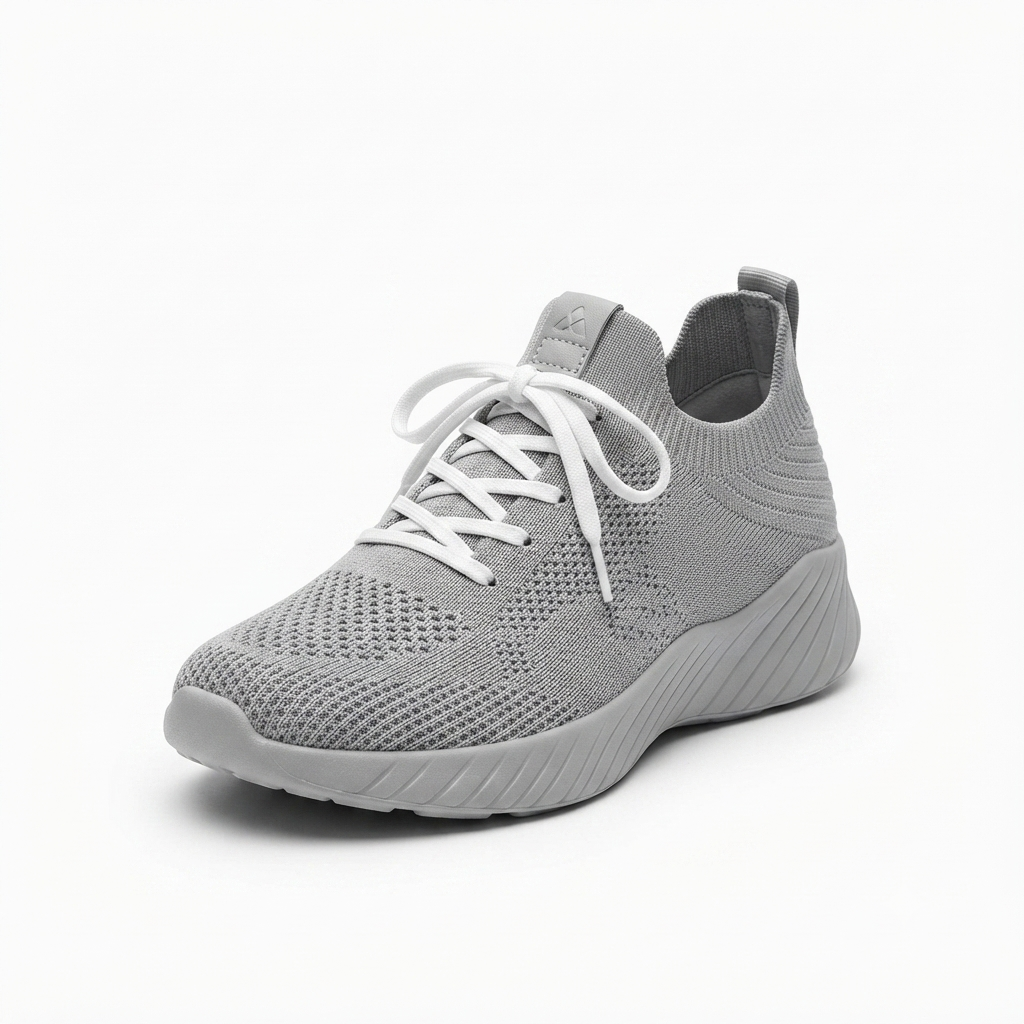 Orthopädische Damen Wanderschuhe mit dreilagiger Memory-Foam-Sohle
