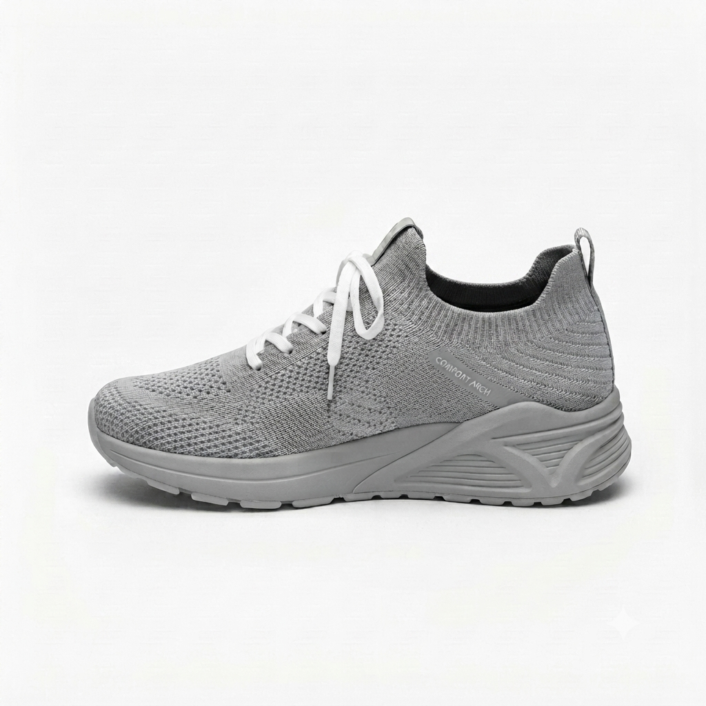 Orthopädische Damen Wanderschuhe mit dreilagiger Memory-Foam-Sohle