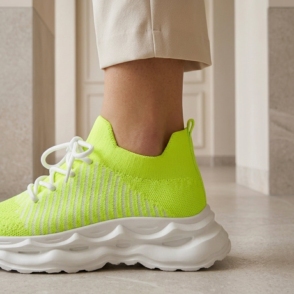 Orthopädische Damen Sneaker in bunten Farben