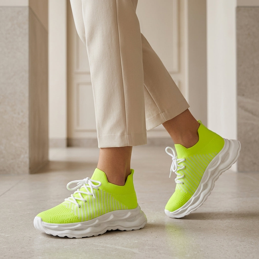 Orthopädische Damen Sneaker in bunten Farben