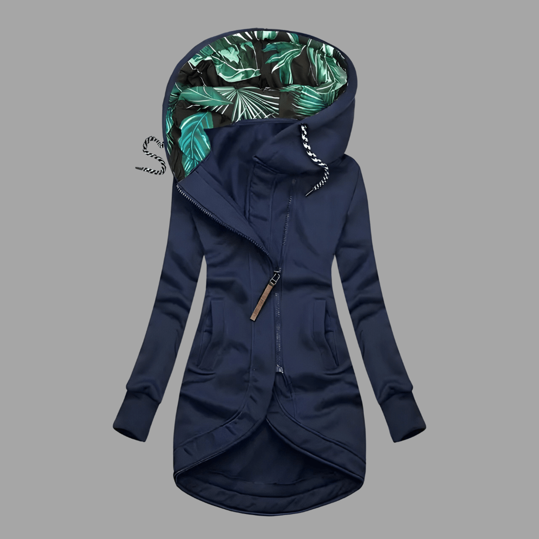 Robuste Winter-Shelljacke mit verstellbarer Kapuze