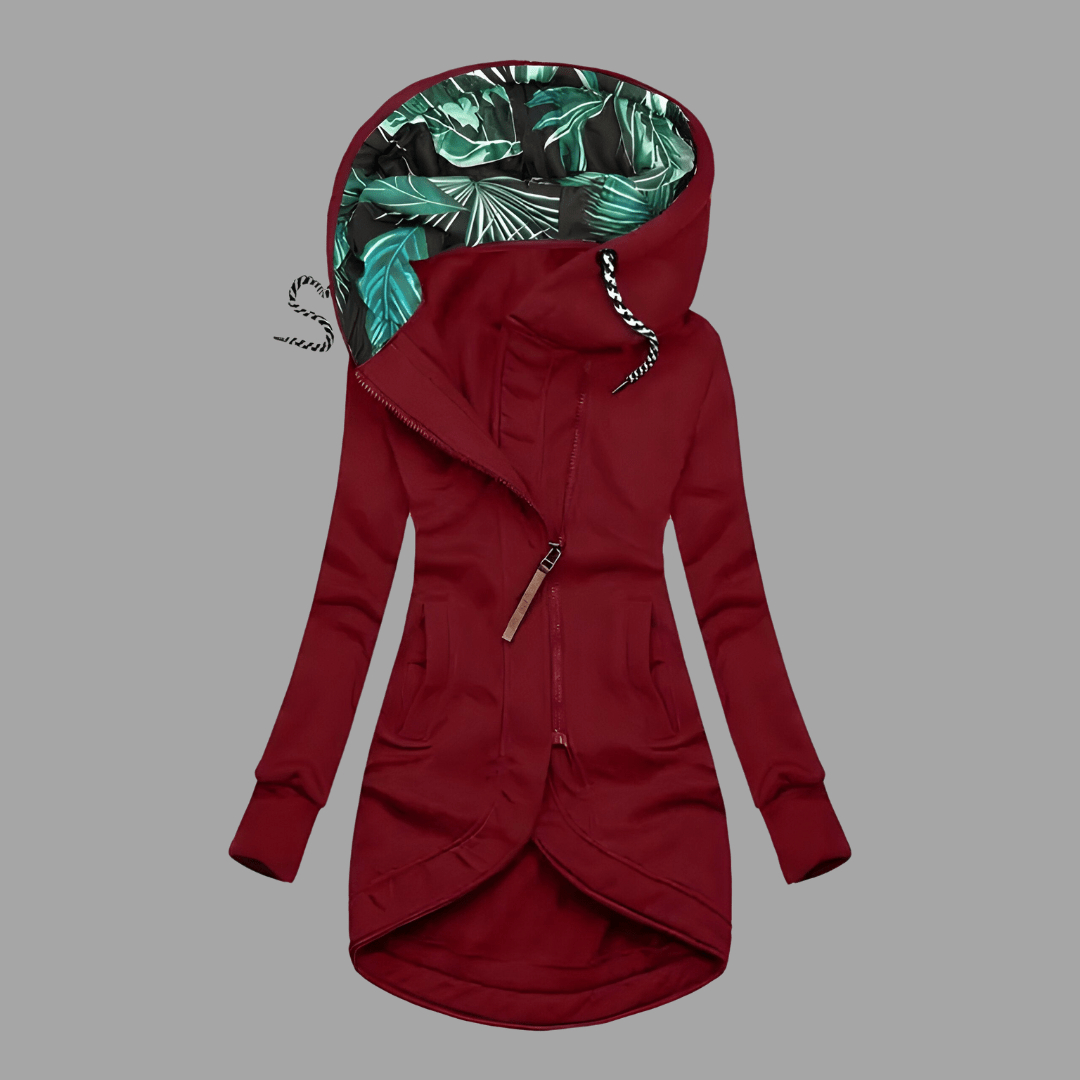 Robuste Winter-Shelljacke mit verstellbarer Kapuze