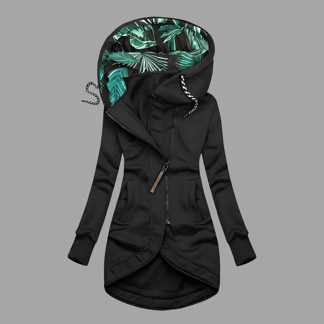 Robuste Winter-Shelljacke mit verstellbarer Kapuze