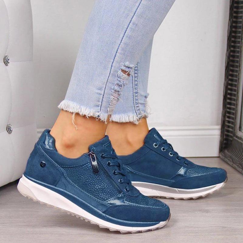 Orthopädische Sneaker mit Reißverschluss und Dämpfung