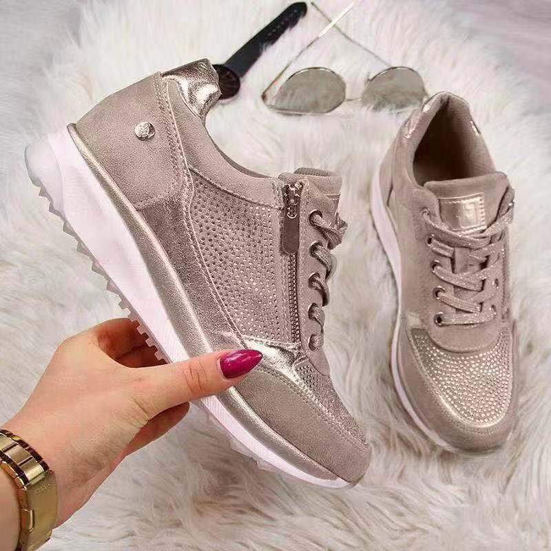 Orthopädische Sneaker mit Reißverschluss und Dämpfung
