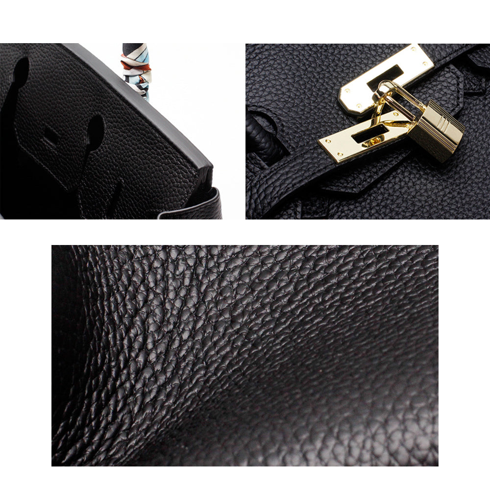 Elegante Damen Handtasche Aus Leder Mit Henkel