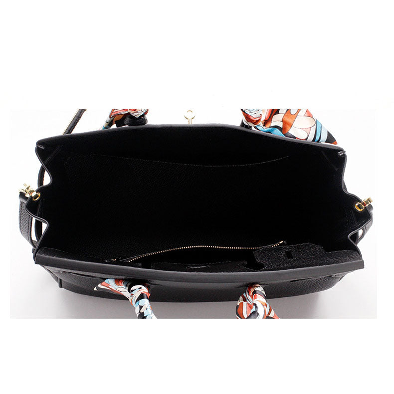 Elegante Damen Handtasche Aus Leder Mit Henkel