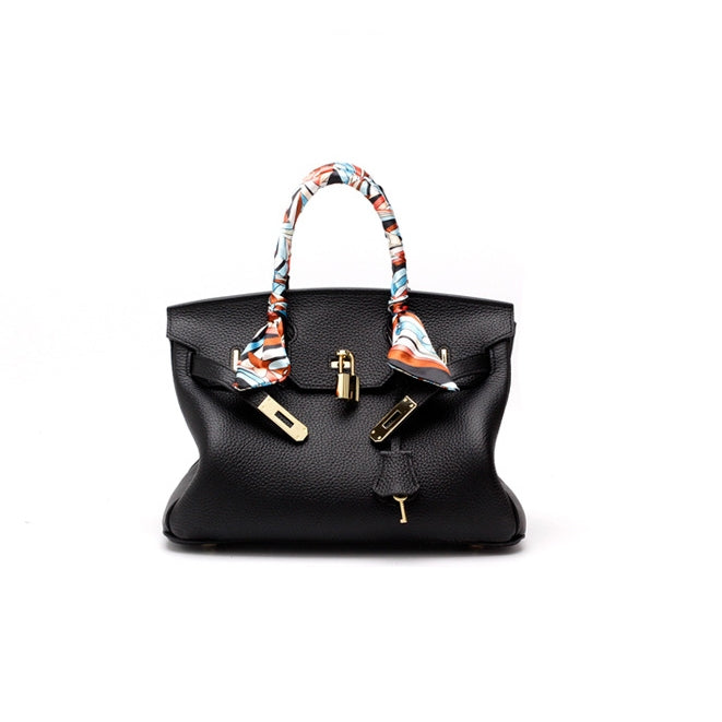 Elegante Damen Handtasche Aus Leder Mit Henkel