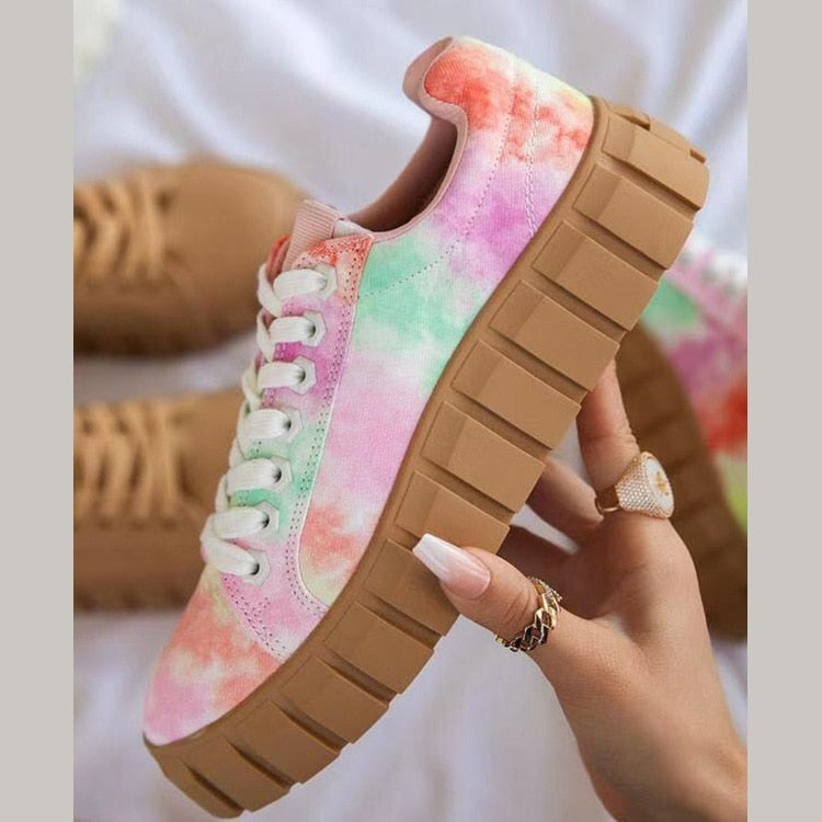 Gepolsterte Low Top Sneaker Für Damen