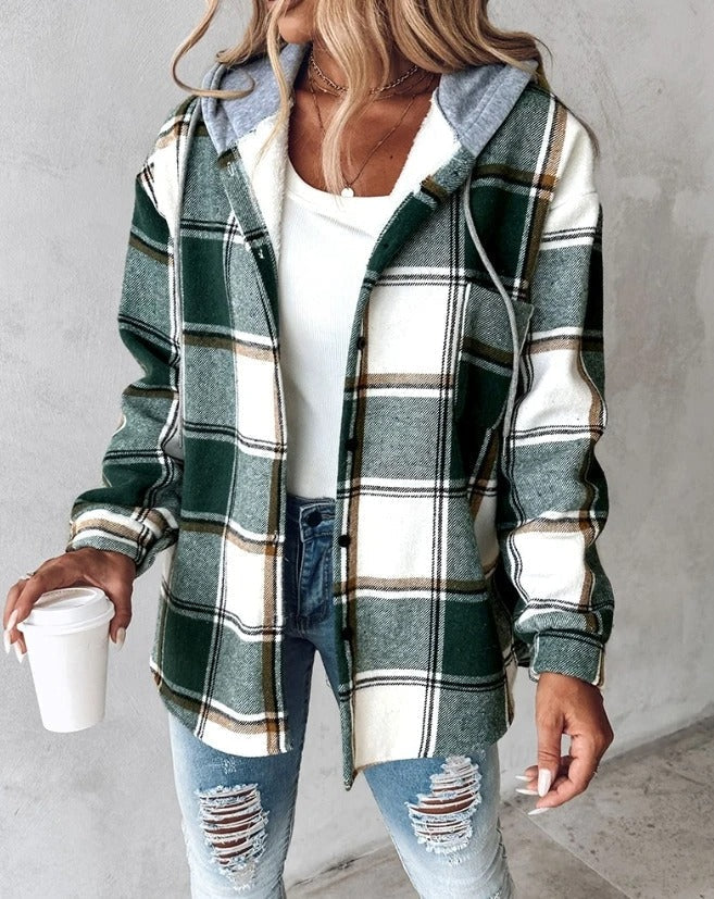 Sweat-shirt à capuche imprimé avec poche kangourou