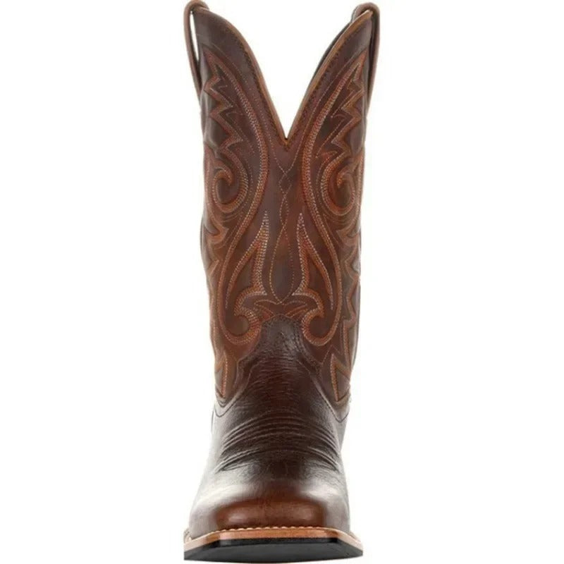 Bestickte Damen Cowboystiefel Mit Halbhohem Schaft