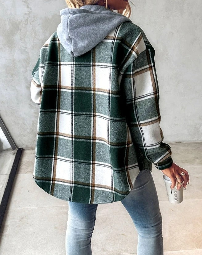 Sweat-shirt à capuche imprimé avec poche kangourou