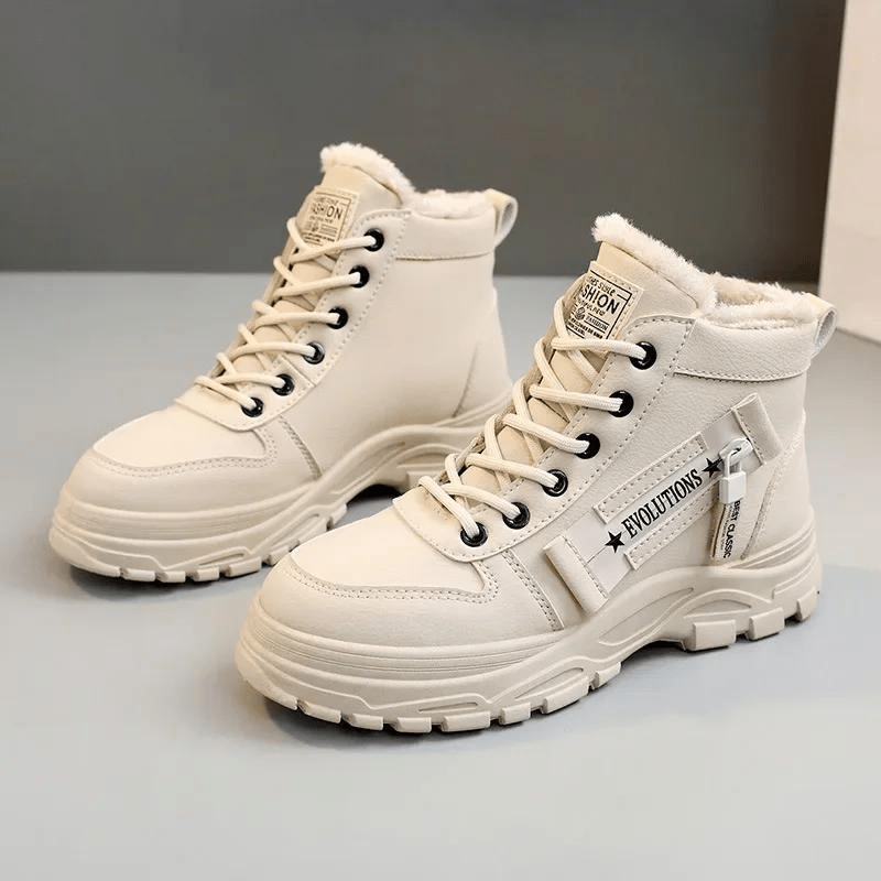 Warm gefütterte Damen Winterstiefel