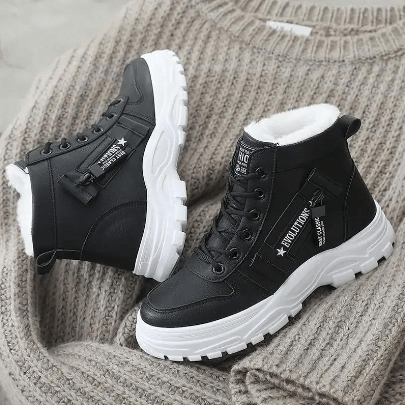 Warm gefütterte Damen Winterstiefel
