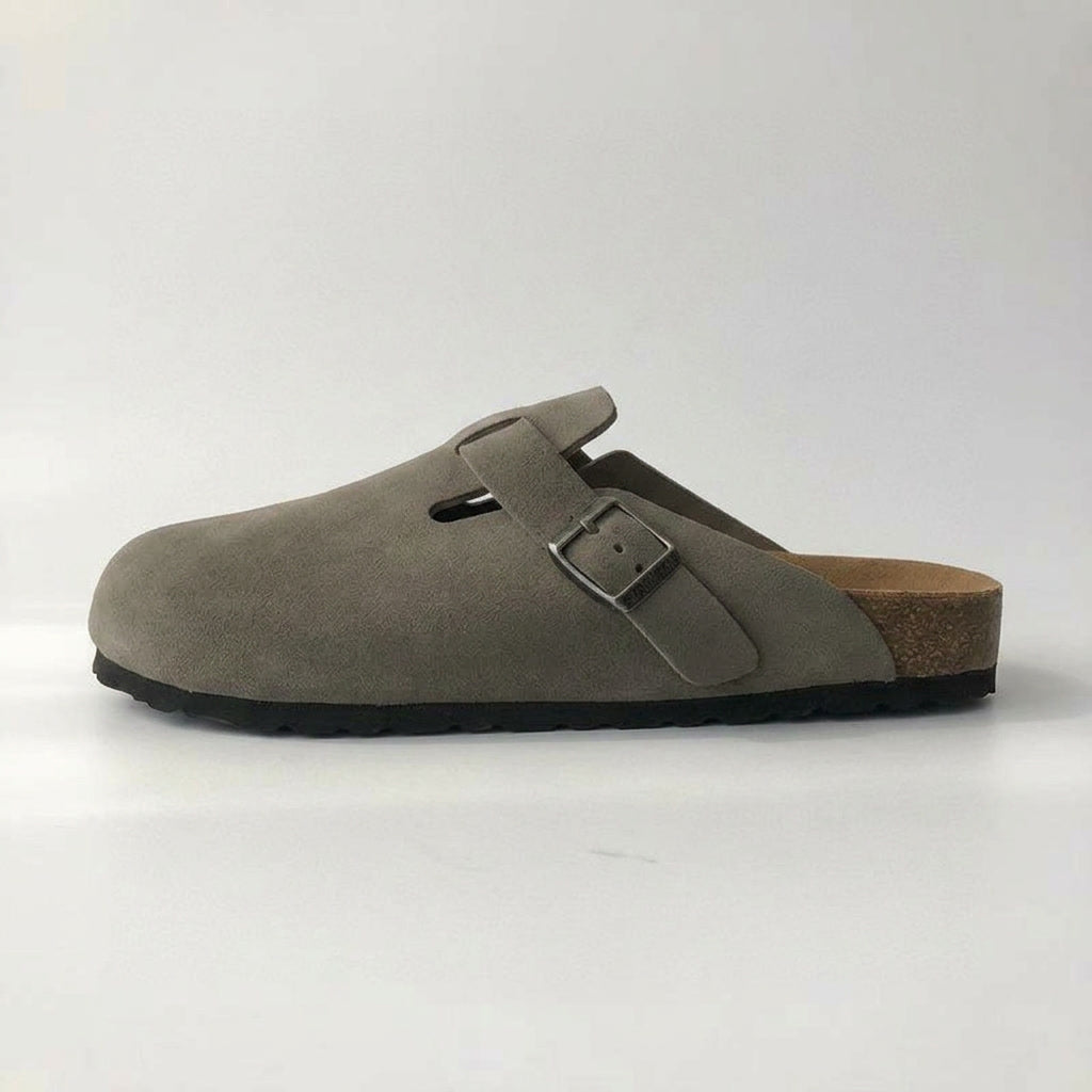 Premium Leder Unisex Sandalen Mit Ergonomischem Fußbett