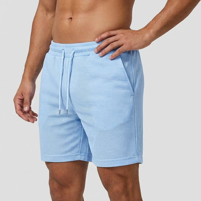 Herren Polo und Shorts Set mit Tunnelzug