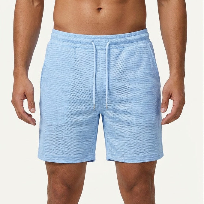 Herren Polo und Shorts Set mit Tunnelzug