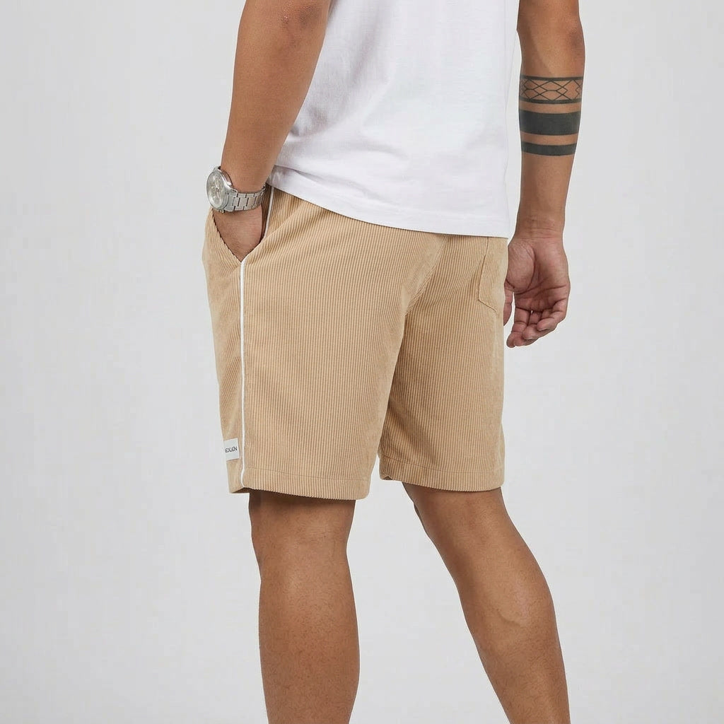 Herren Casual Shorts Lockere Passform Leichter Stoff