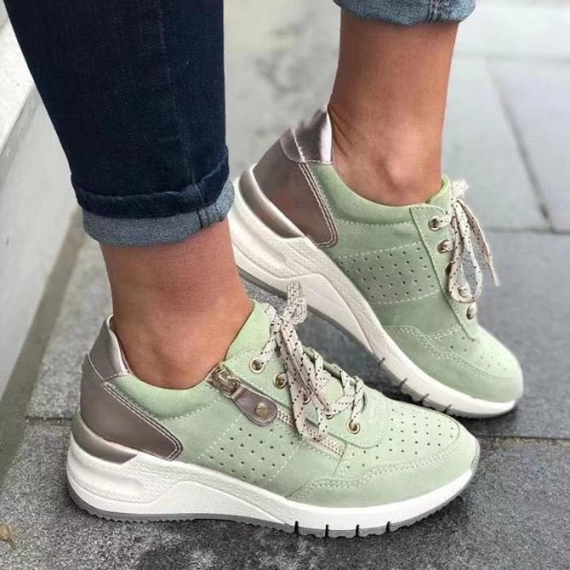 Orthopädische Damen Walkingschuhe mit ergonomischer Sohle