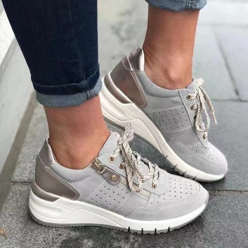 Orthopädische Damen Walkingschuhe mit ergonomischer Sohle